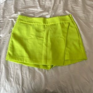 J Crew Skort - Neon